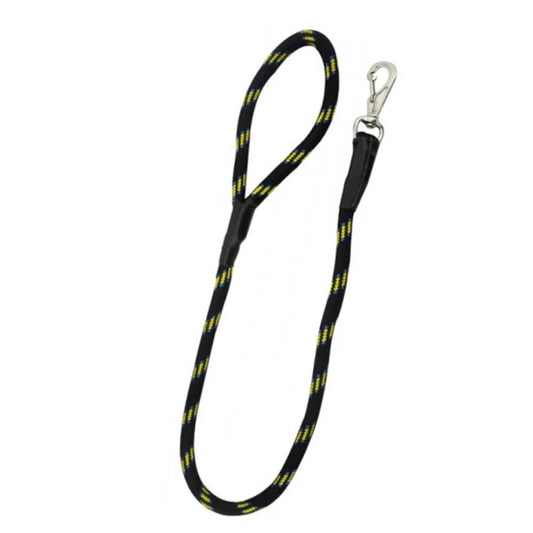 Collar para perros redondo con mosquetón giratorio